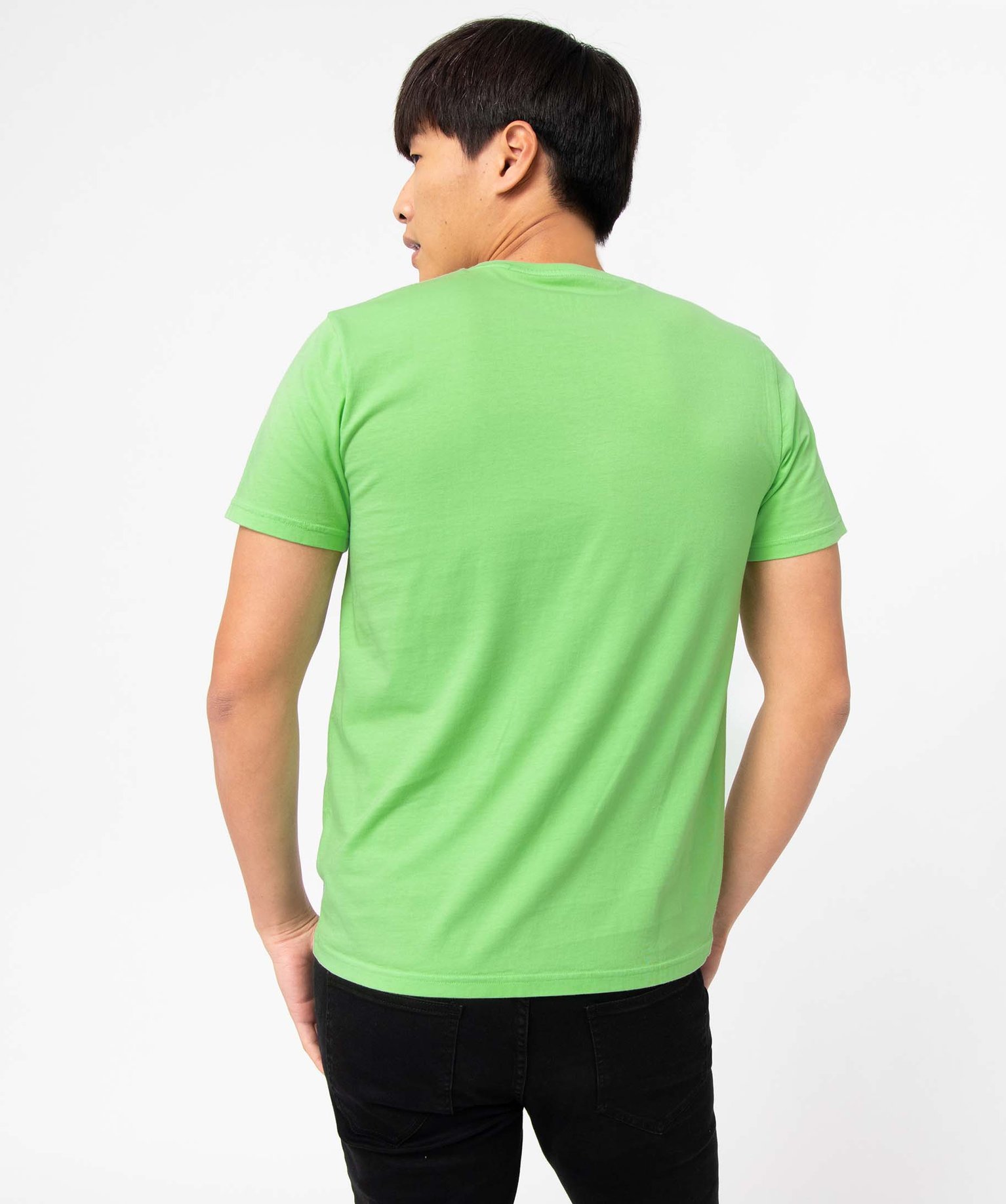 Tee-shirt homme à manches courtes avec inscription - Camps ... vert clair | GEMO