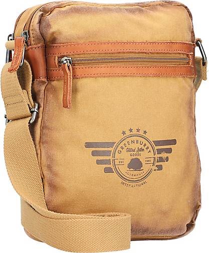 Greenburry Vintage Aviator Umhängetasche 22 cm
