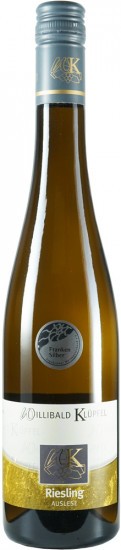 2018 Thüngersheimer Johannisberg Riesling Auslese süß 0,5 L - Weingut Willibald Klüpfel