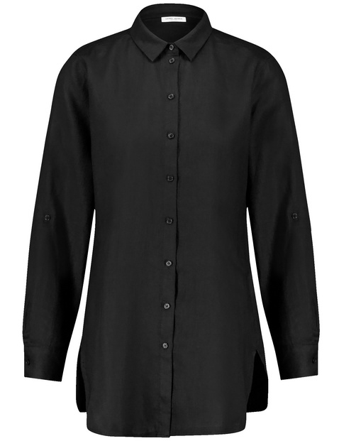 Longbluse aus Leinen