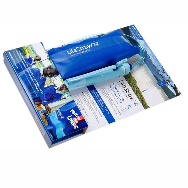 LifeStraw Mission 12 Wasserbeutel mit Wasserfilter