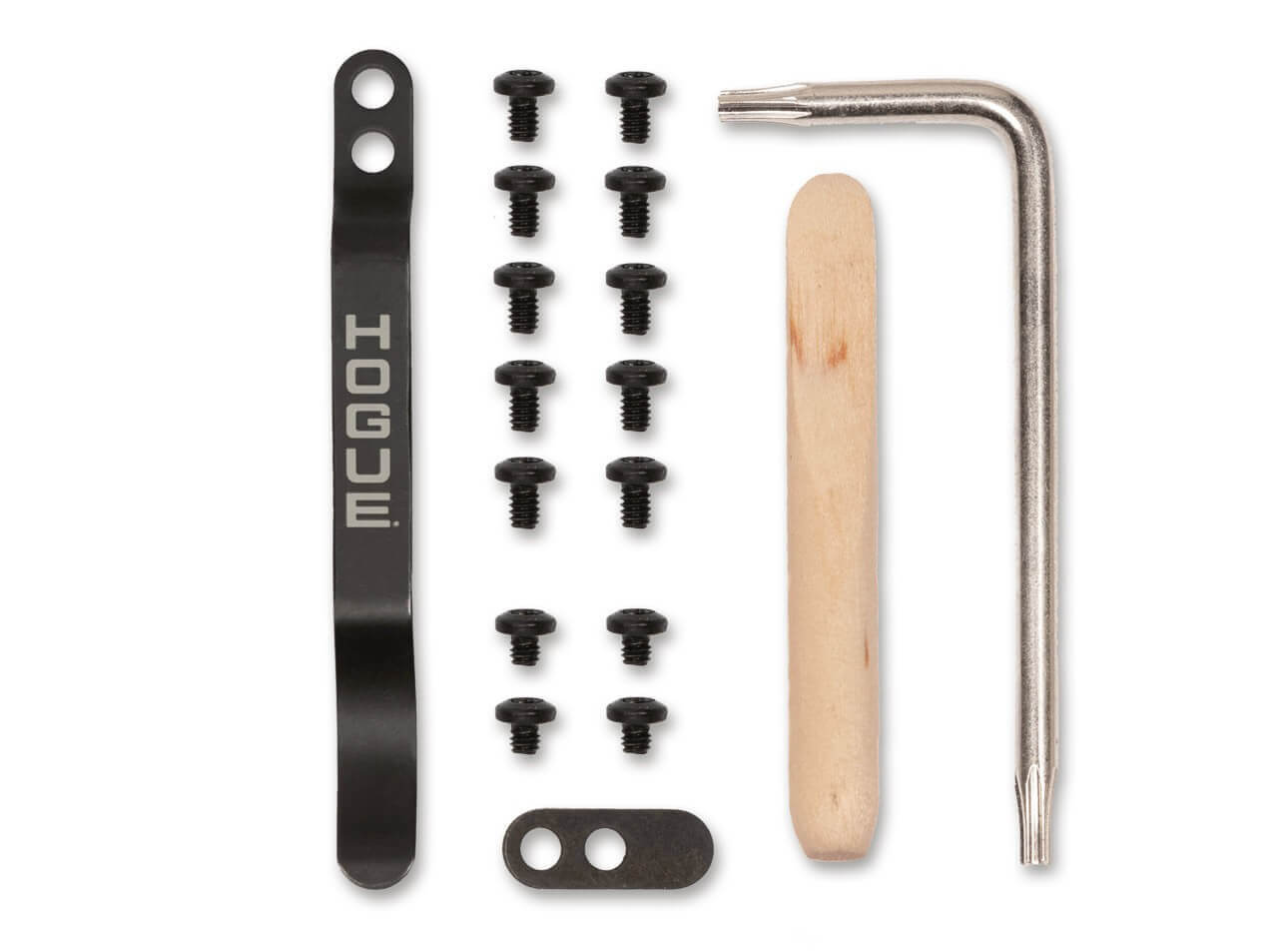 Deka Pocket Clip & Torx Screw Kit - Black Oxide Finish