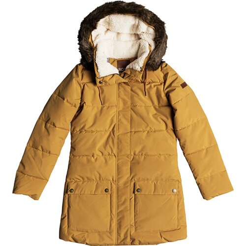 DAMEN WASSERABWEISENDE, LÄNGER GESCHNITTENE STEPPJACKE MIT KAPUZE ELLIE