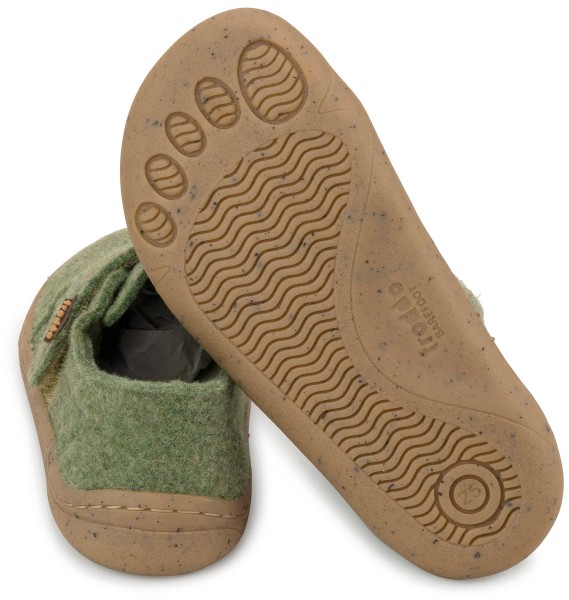 Froddo ~ Wooly LowCut Hausschuh ~ Green