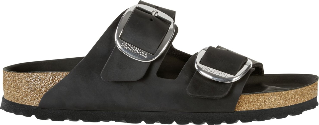 BIRKENSTOCK Pantoletten schwarz Arizona Big Buckle[Sandals]
