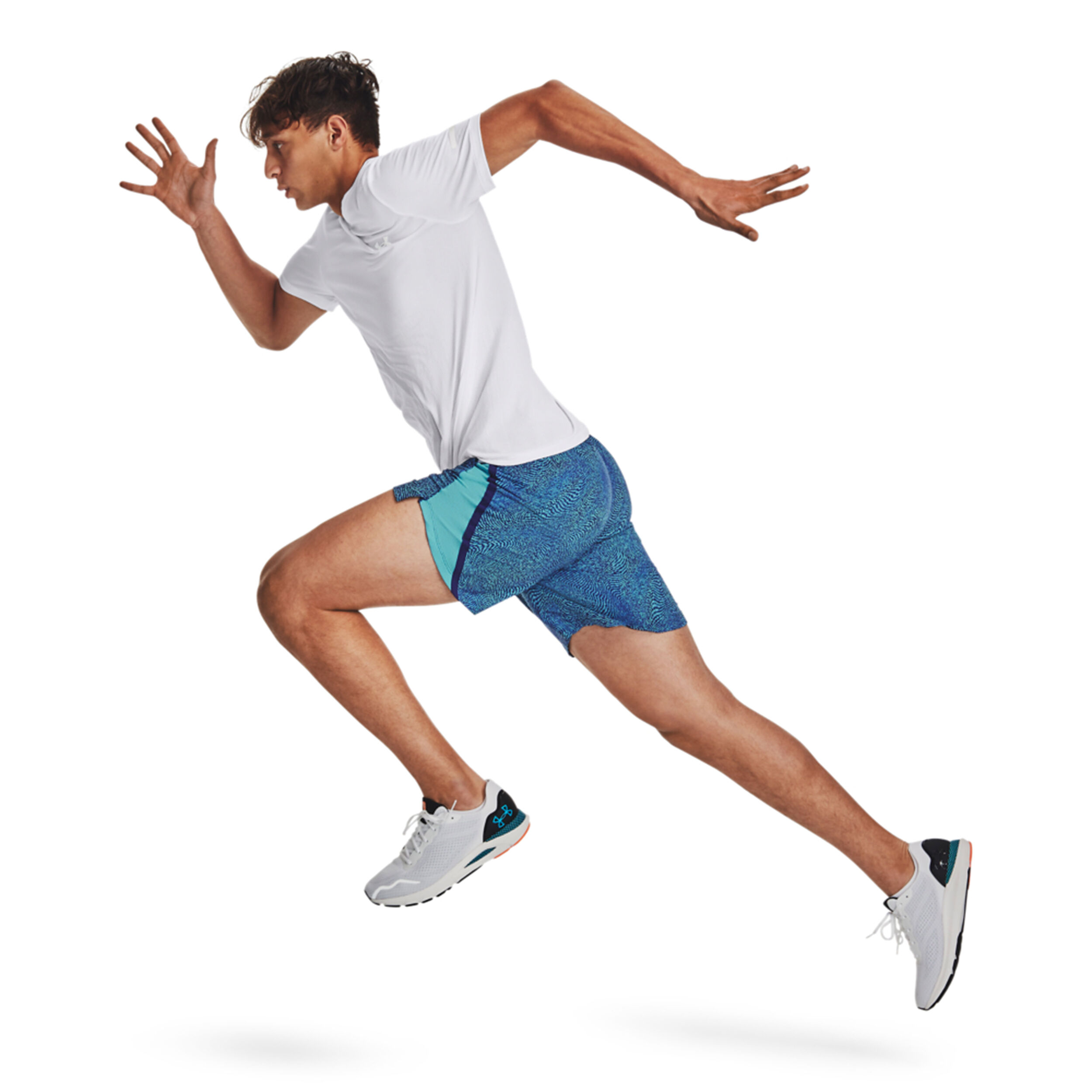 Seamless Stride Laufshirt Herren - Weiß