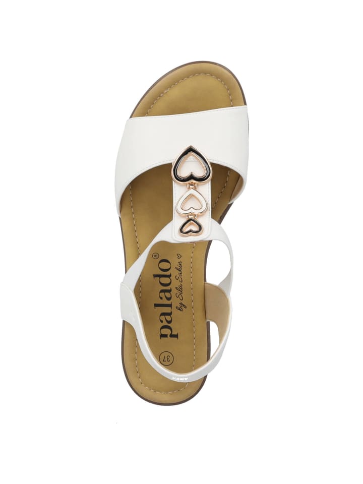 palado Riemchensandaletten in white günstig kaufen
