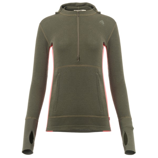 Aclima - Women's Warmwool Hoodsweater with Zip - Merinohoodie