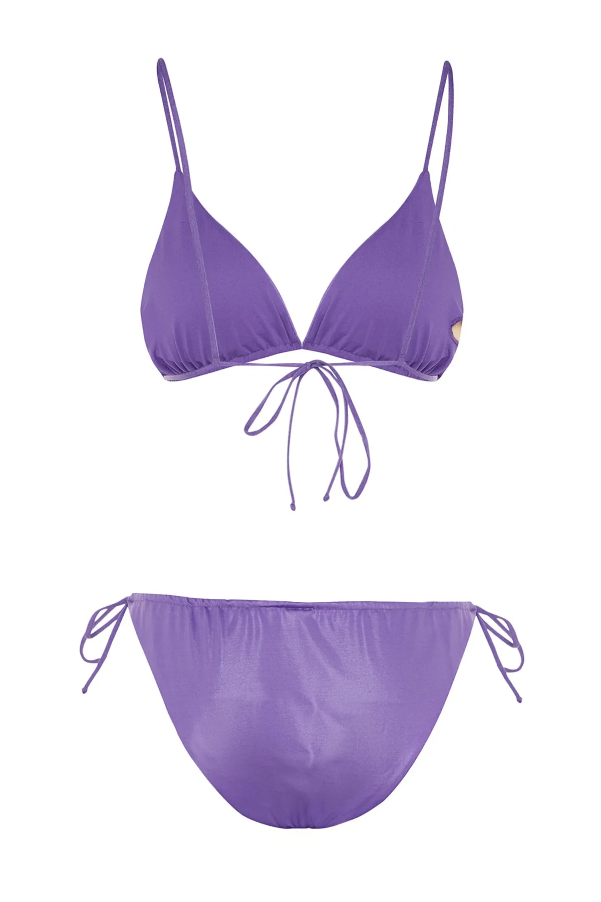 Trendyol Collection  Bikini-Set - Lila - Unifarben