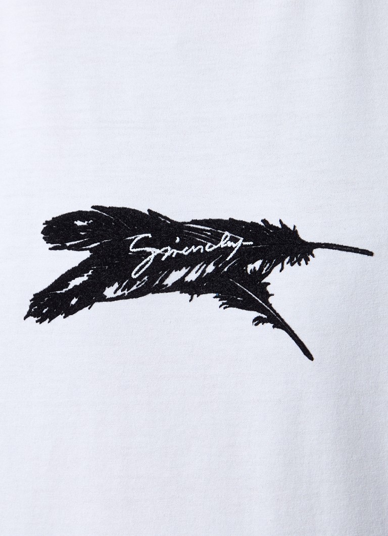 Tricou Givenchy cu logo brodat