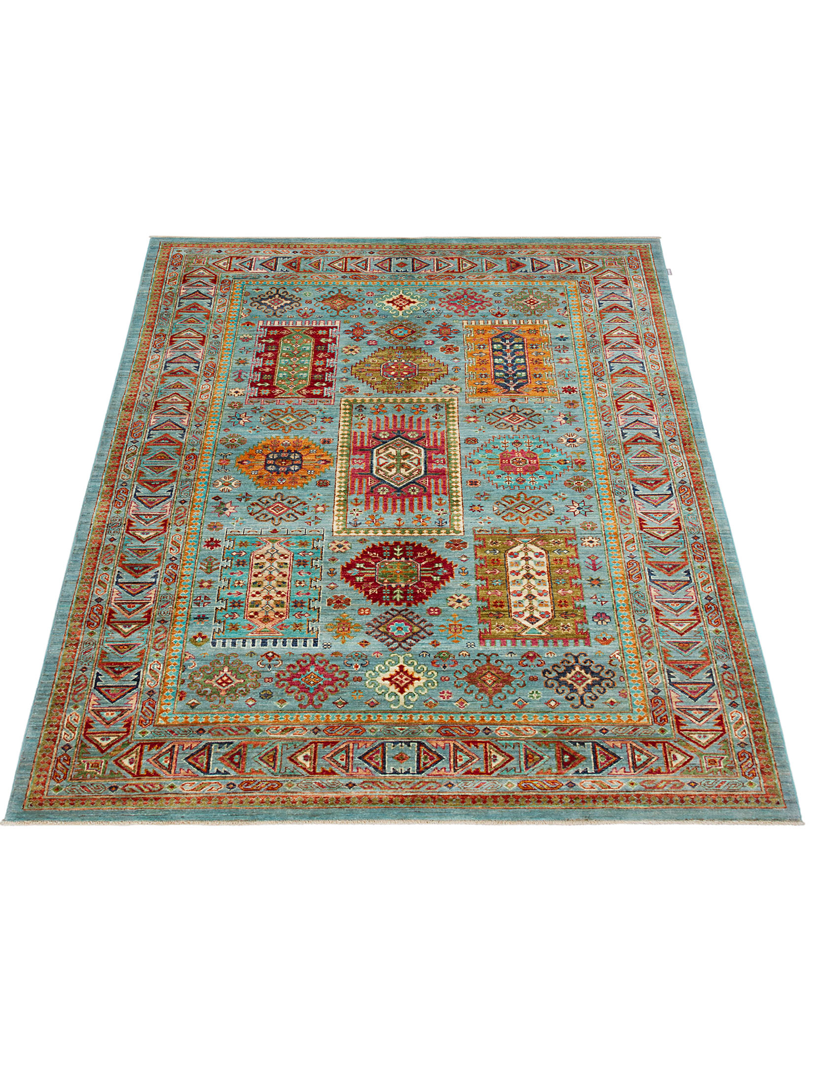Kazak Ghazni ca. 176 x 254 cm, Unikat / Einzelstück