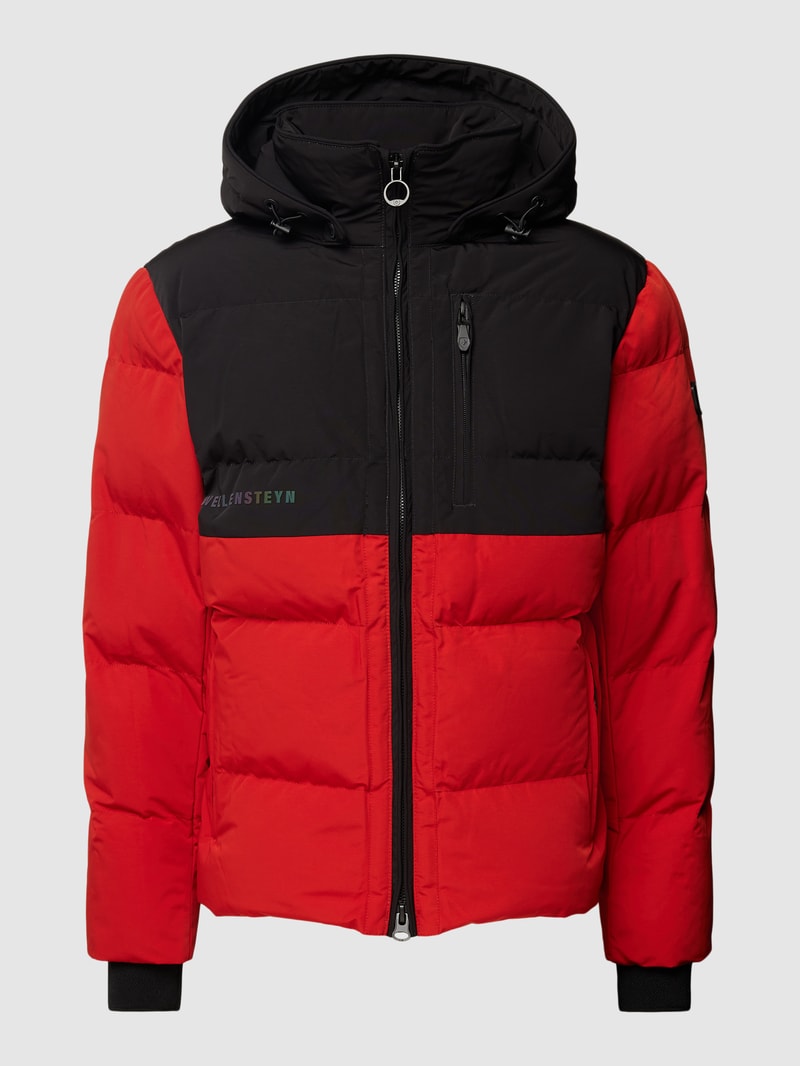 Funktionsjacke in Two-Tone-Machart Modell 'ROYAL FLASH' in orange