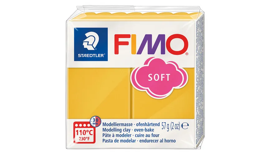 STAEDTLER Modelliermasse FIMO® effect Modelliermasse Mango Caramel 57 g