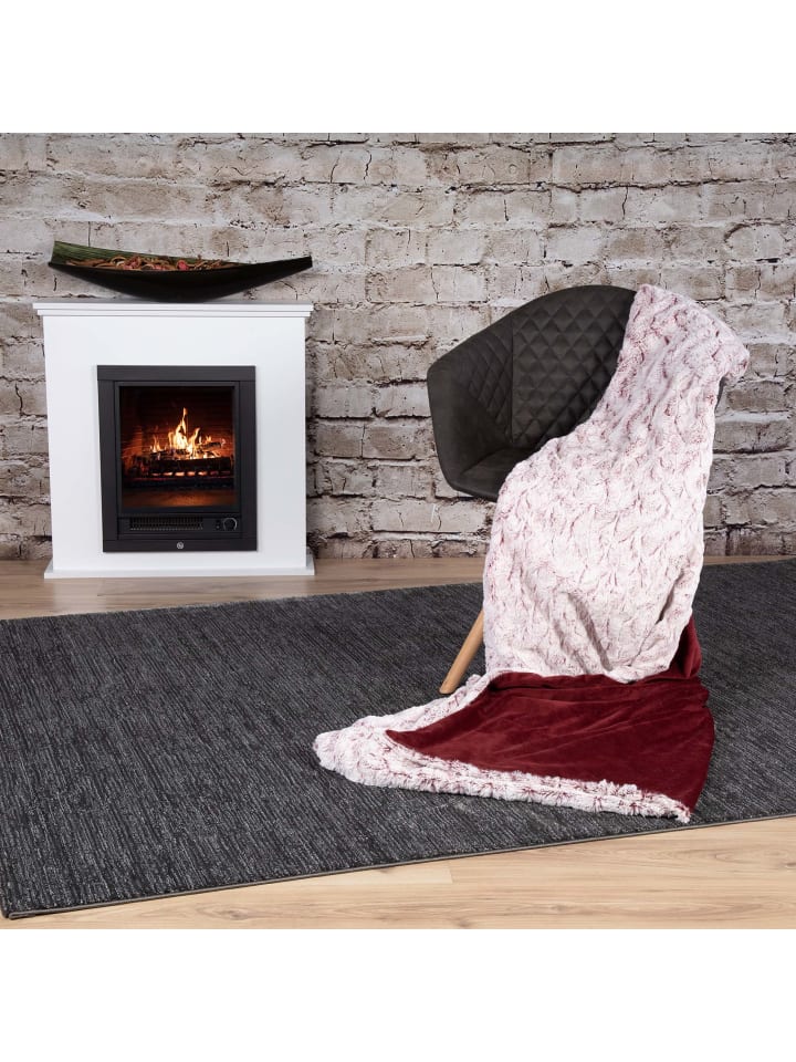GMD Living Superweiche Kuscheldecke SMOOTH in Red (rot) günstig kaufen