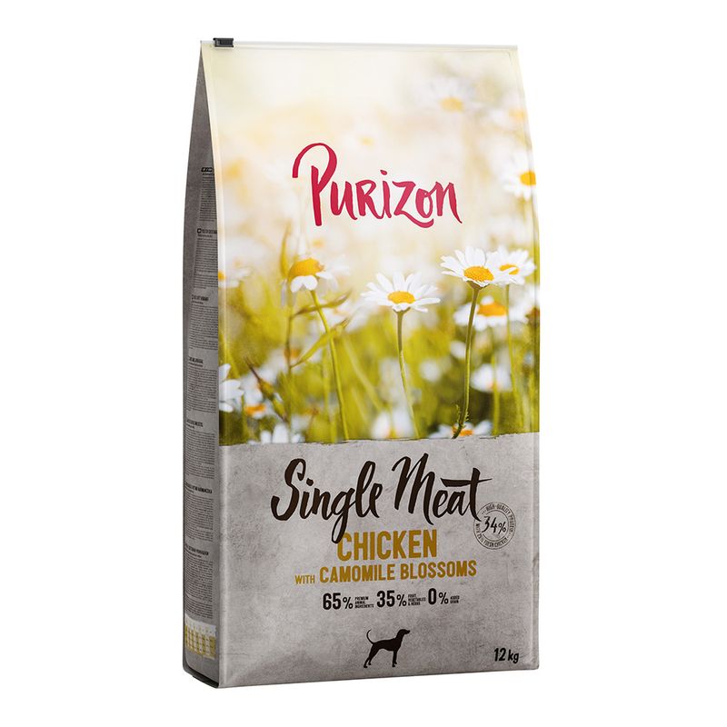 Purizon Single Meat Adult Huhn mit Kamilleblüten und Kürbis
