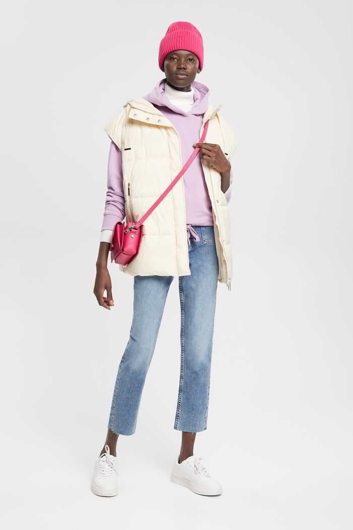 High Rise Jeans mit verkürztem Bein
