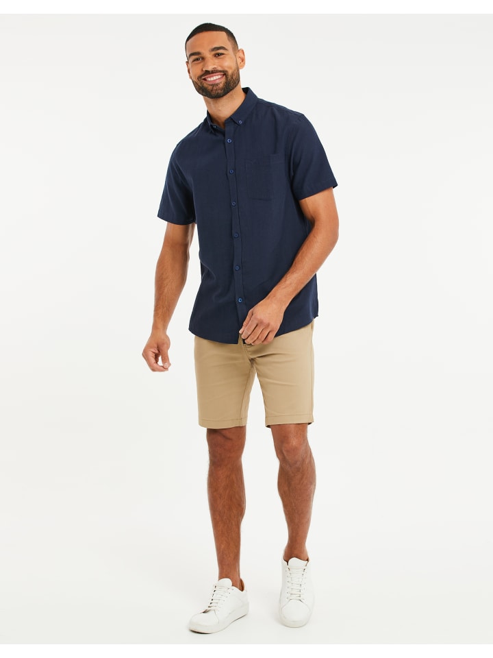 Threadbare Hemd THBDragon in Navy günstig kaufen
