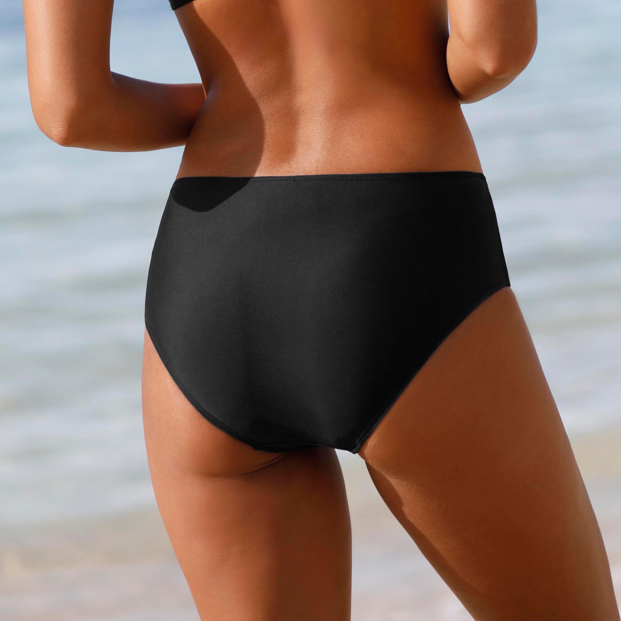 Culotte de bain maxi unie Solaro