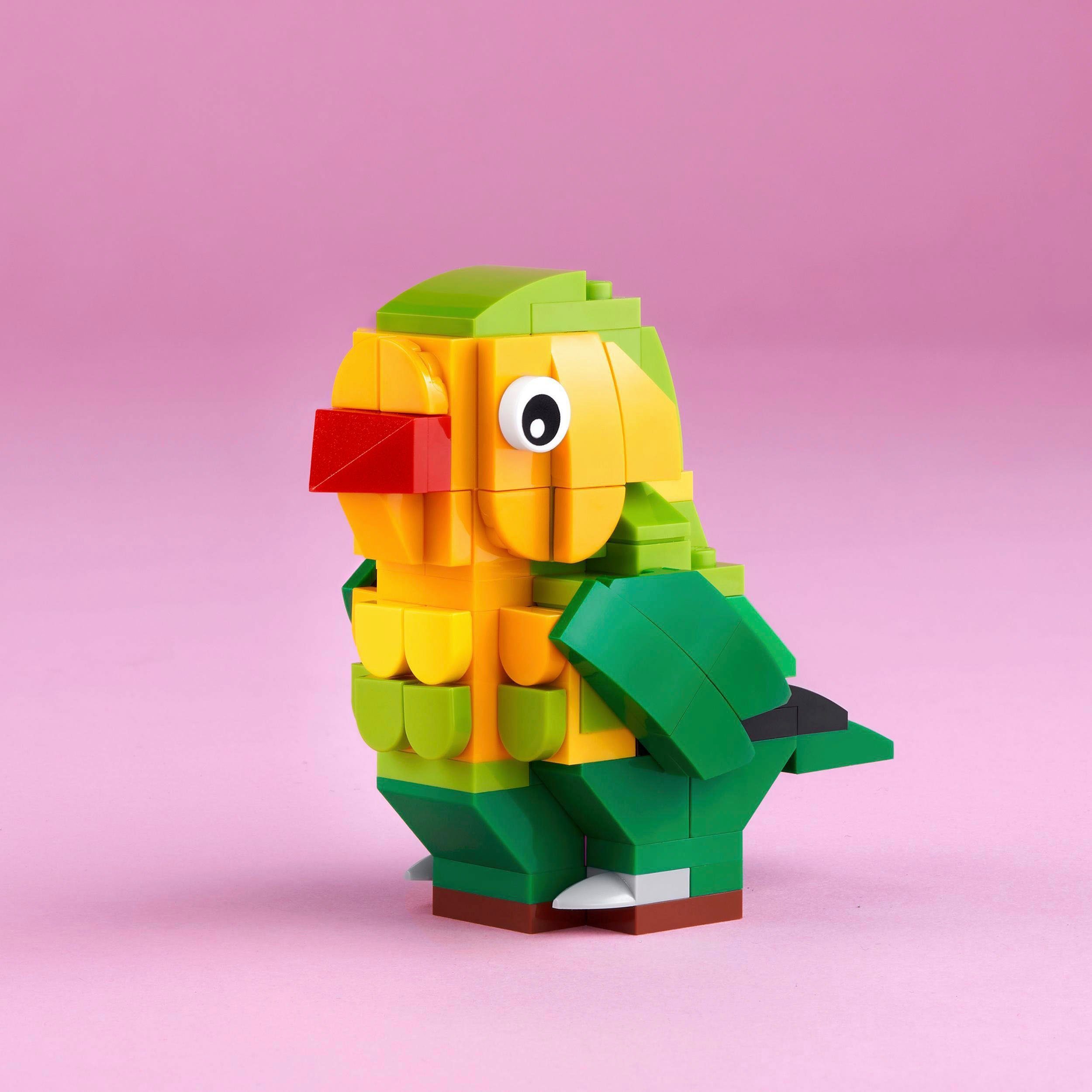 LEGO® Konstruktionsspielsteine Valentins-Turteltauben (40522), LEGO®, (298 St), Made in Europe