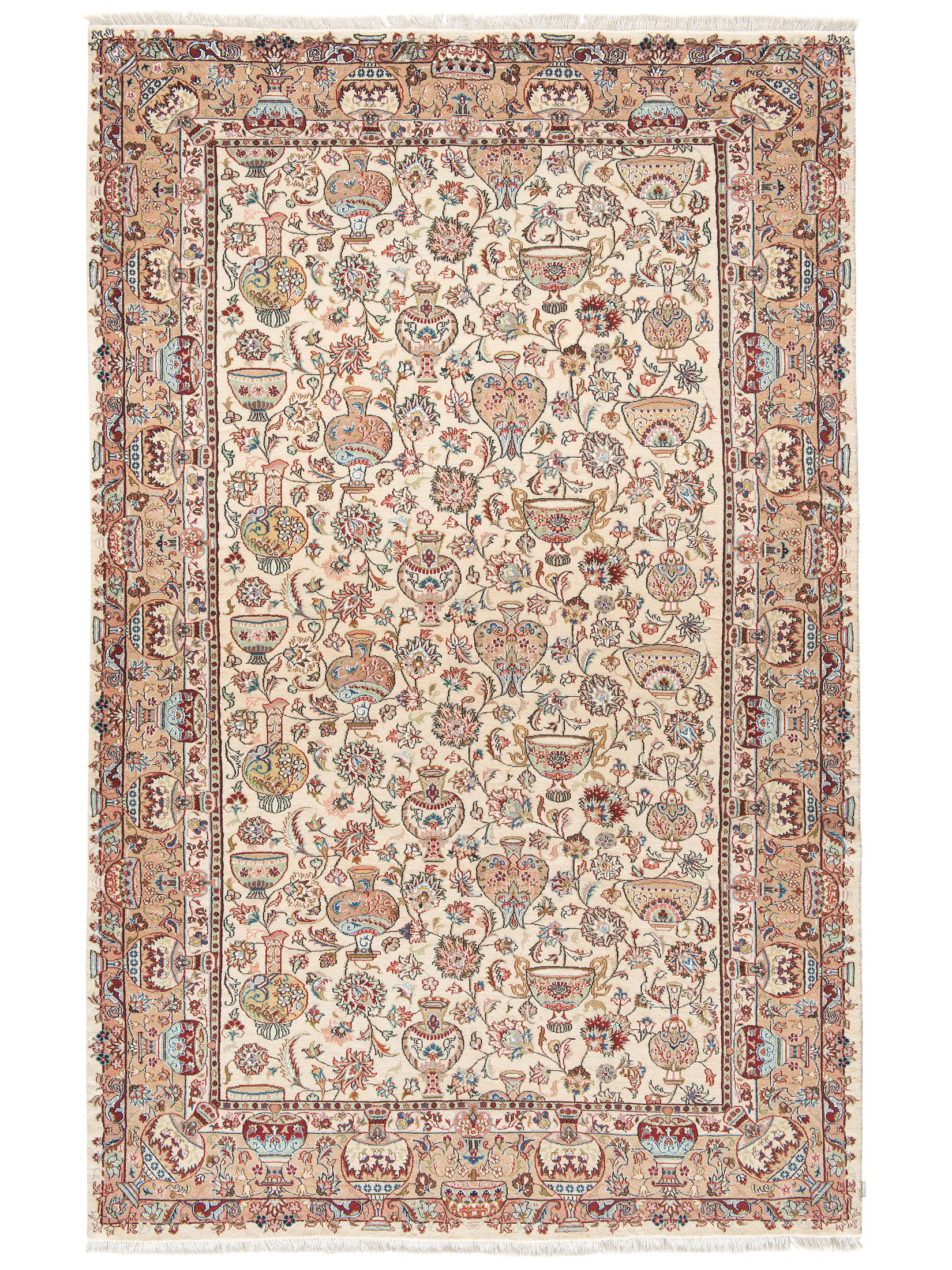 Vasen Kaschmar ca. 194 x 305 cm, Unikat / Einzelstück
