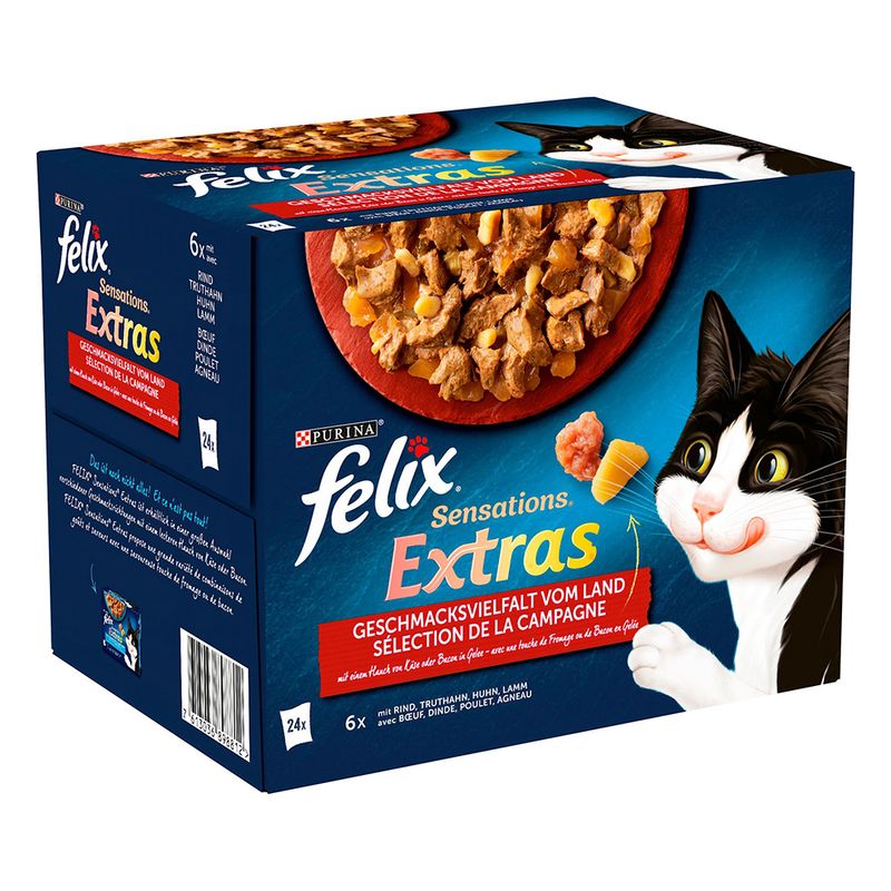 Sparpaket Felix Sensations Extra 96 x 85 g