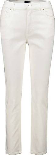 GANT Damen Jeans WHITE CROPPED SLIM Slim Fit verkürzt