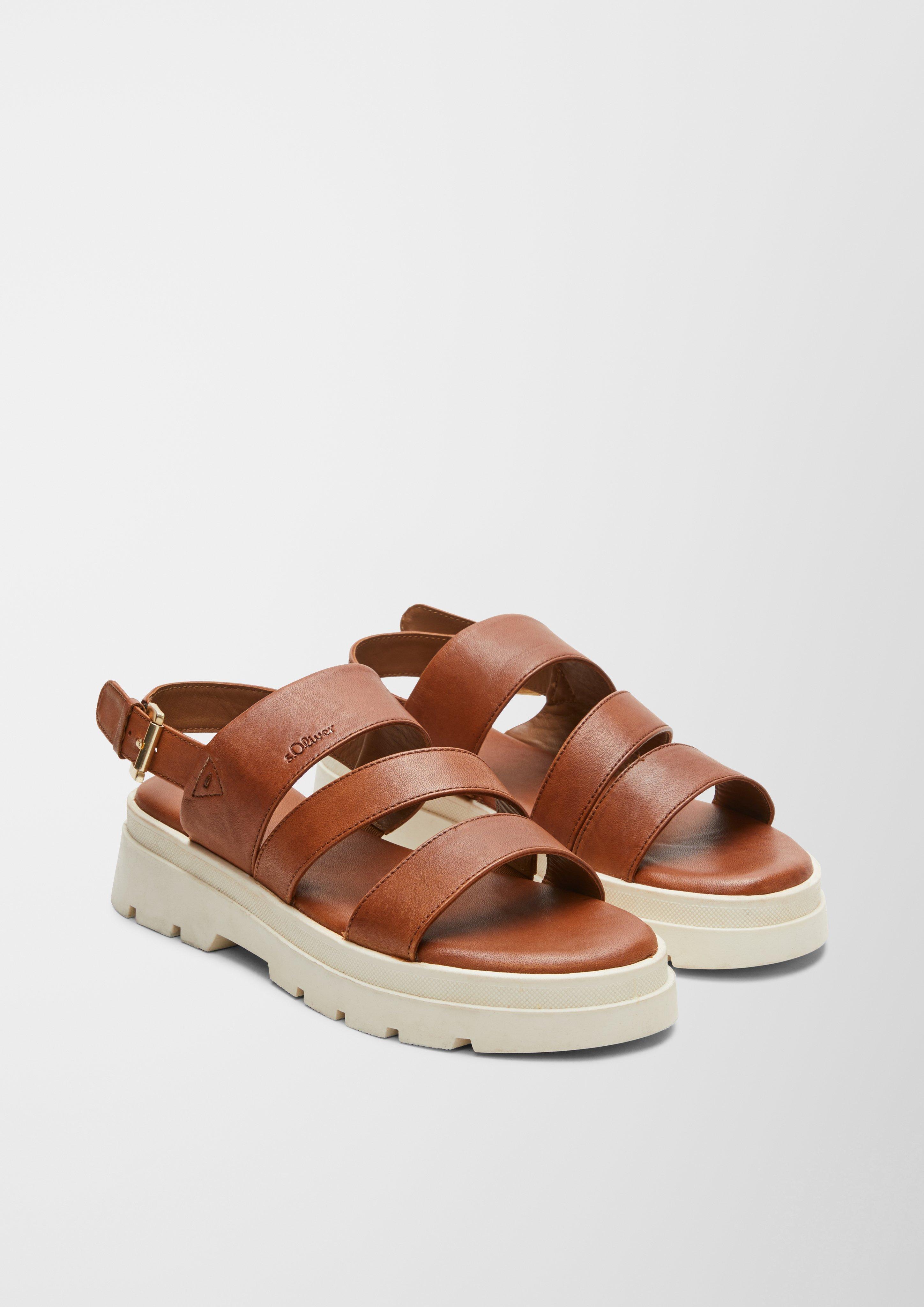 Sandalen aus Schafsleder  1234575-305