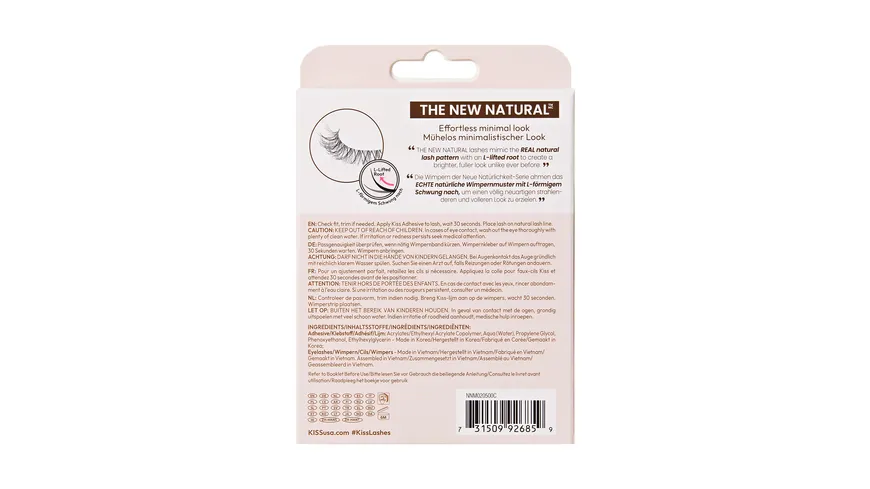KISS The New Natural Multi NNM03C - schwarz