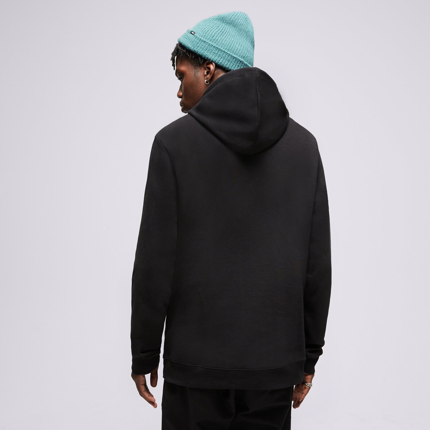 REEBOK HOODIE RI LEFT CHEST LOGO HOOD Schwarz