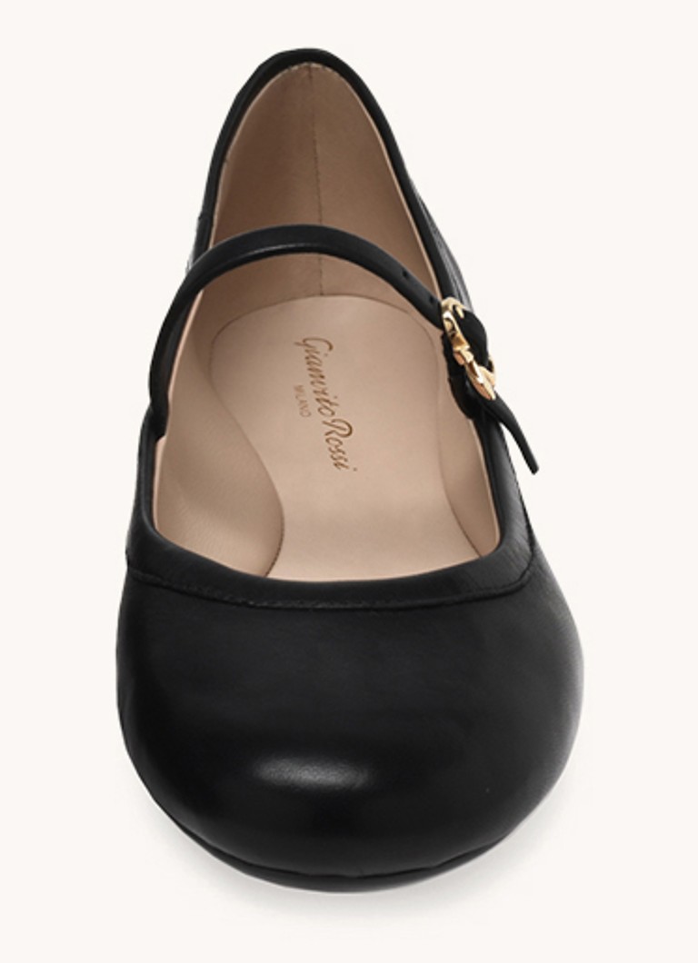 Balerina Carla de Gianvito Rossi din piele de miel