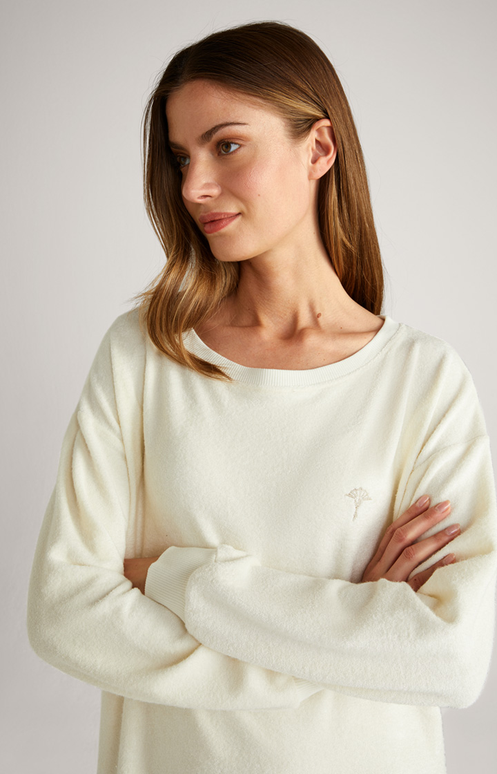 Loungewear Long-Sweater in Milkshake