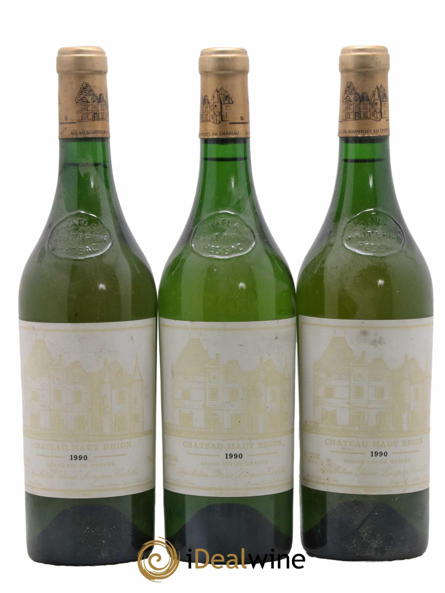 Château Haut Brion  1990 - Lot de 3 Bouteilles
