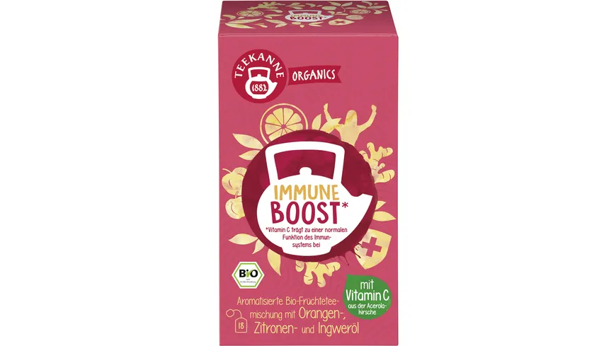Teekanne Bio Früchtetee Organics Immune Boost 50 g