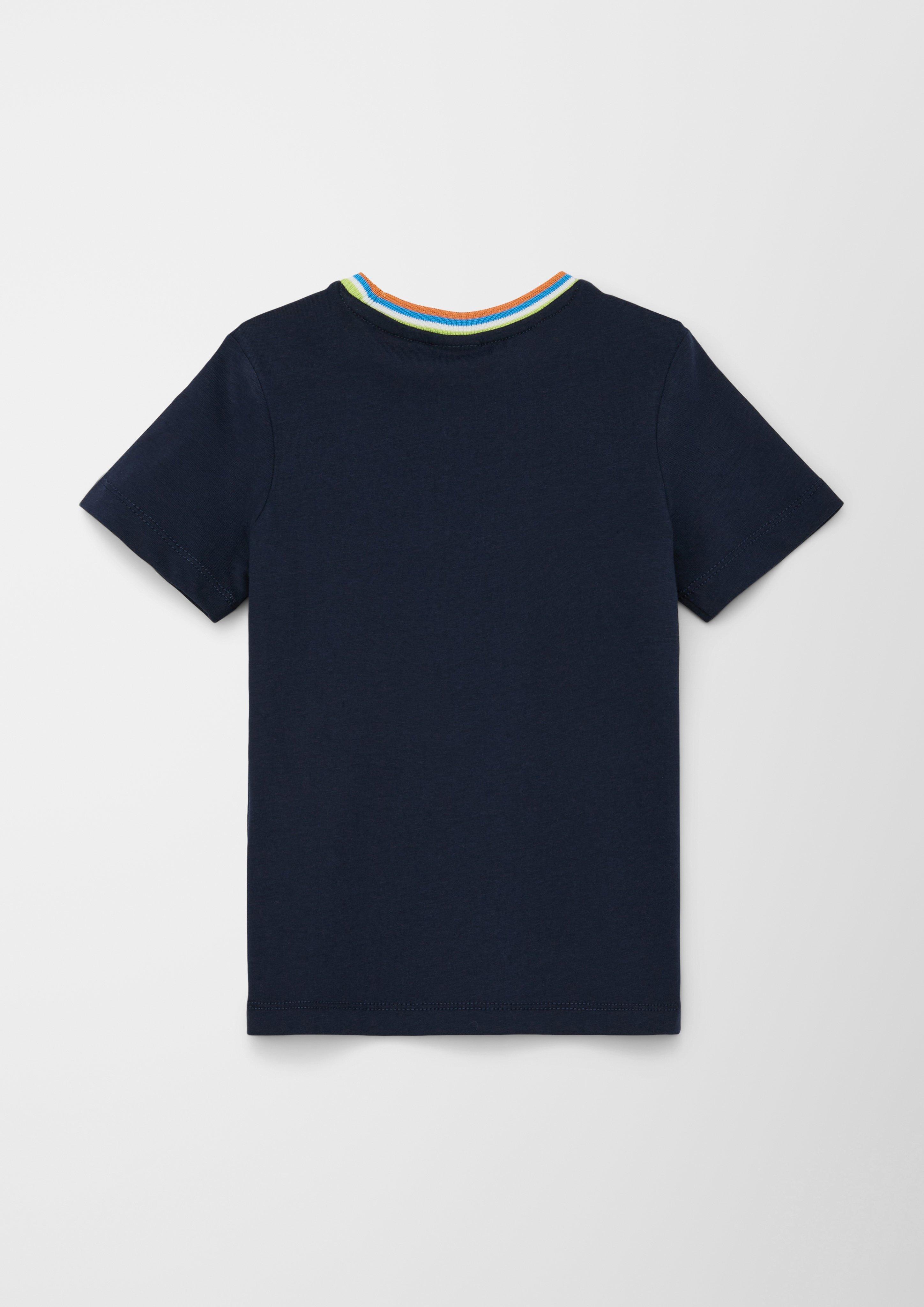 T-Shirt mit Kontrast-Details  2127468-5952