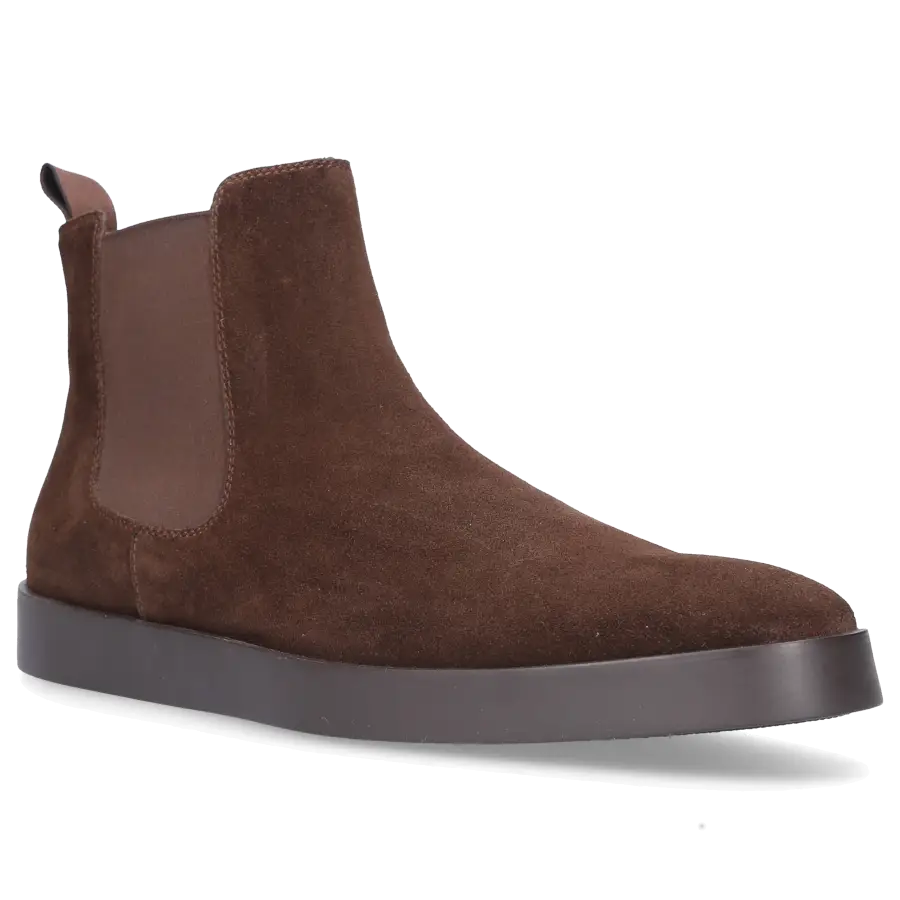 Santoni - Loafer 17833 Veloursleder - braun
