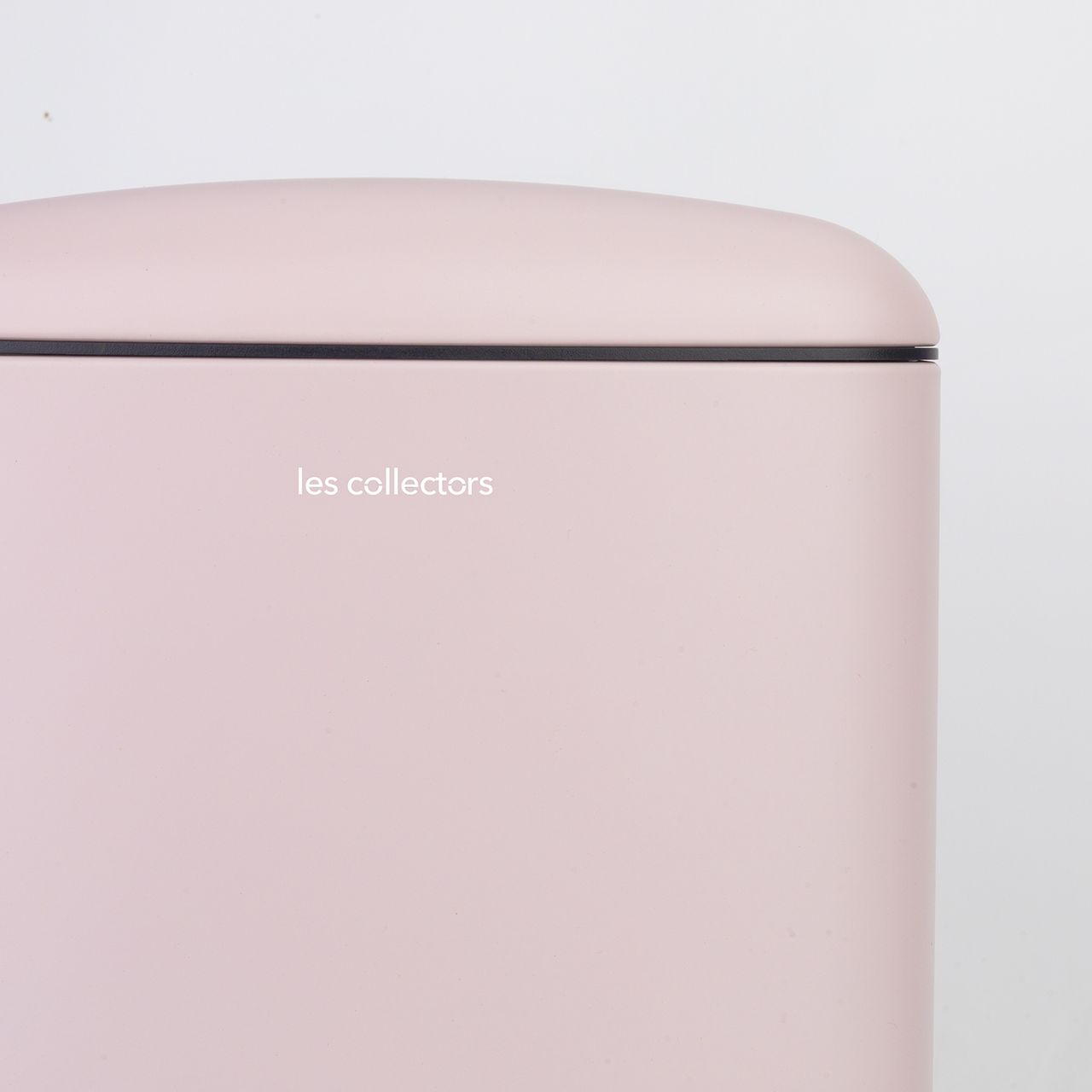 Les Collectors Tret-Mülleimer N°678 / Edelstahl / mattes pink, 6 L / rechteckig und praktisch