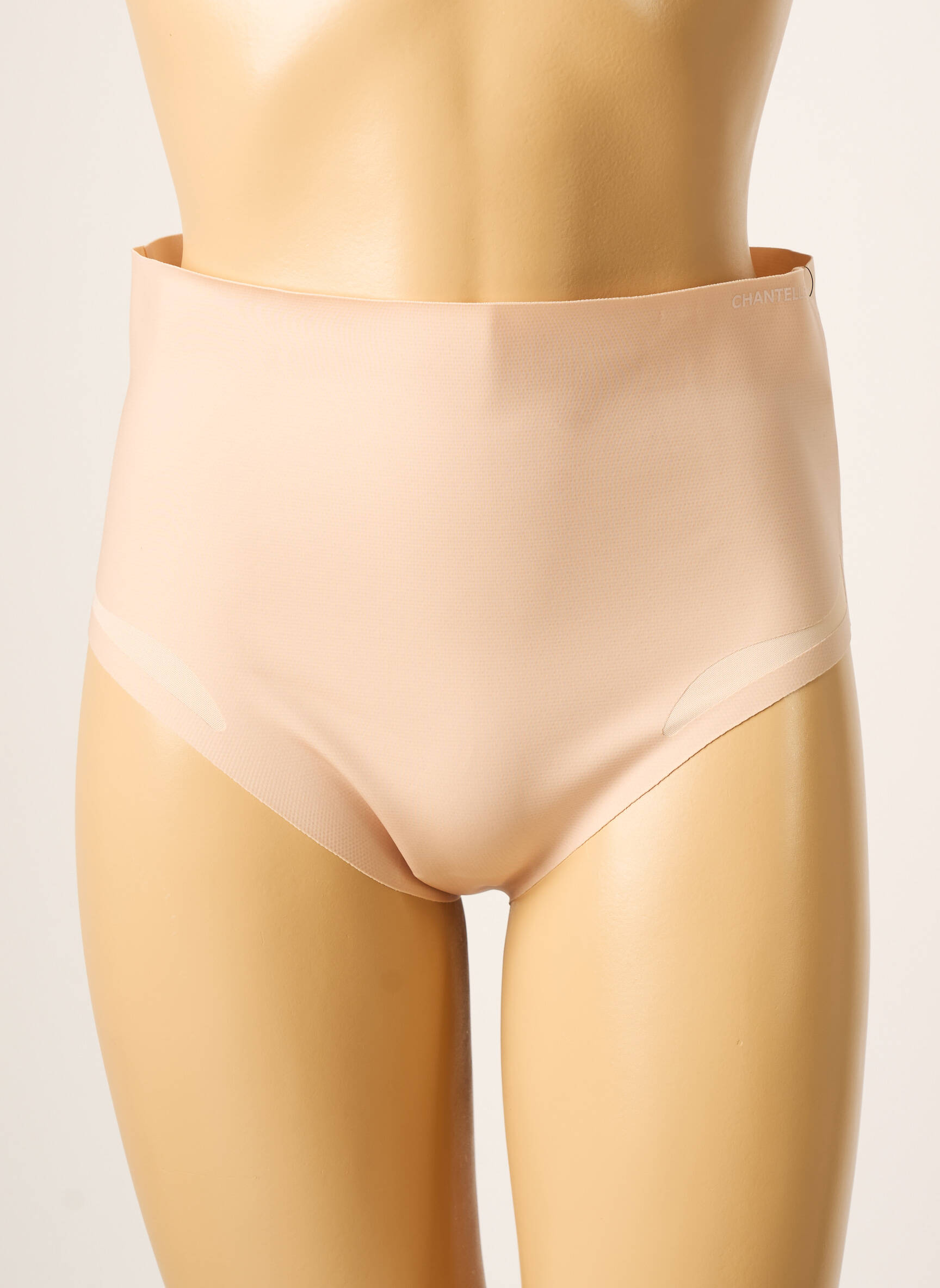 Chantelle Culottes Hautes Femme couleur beige