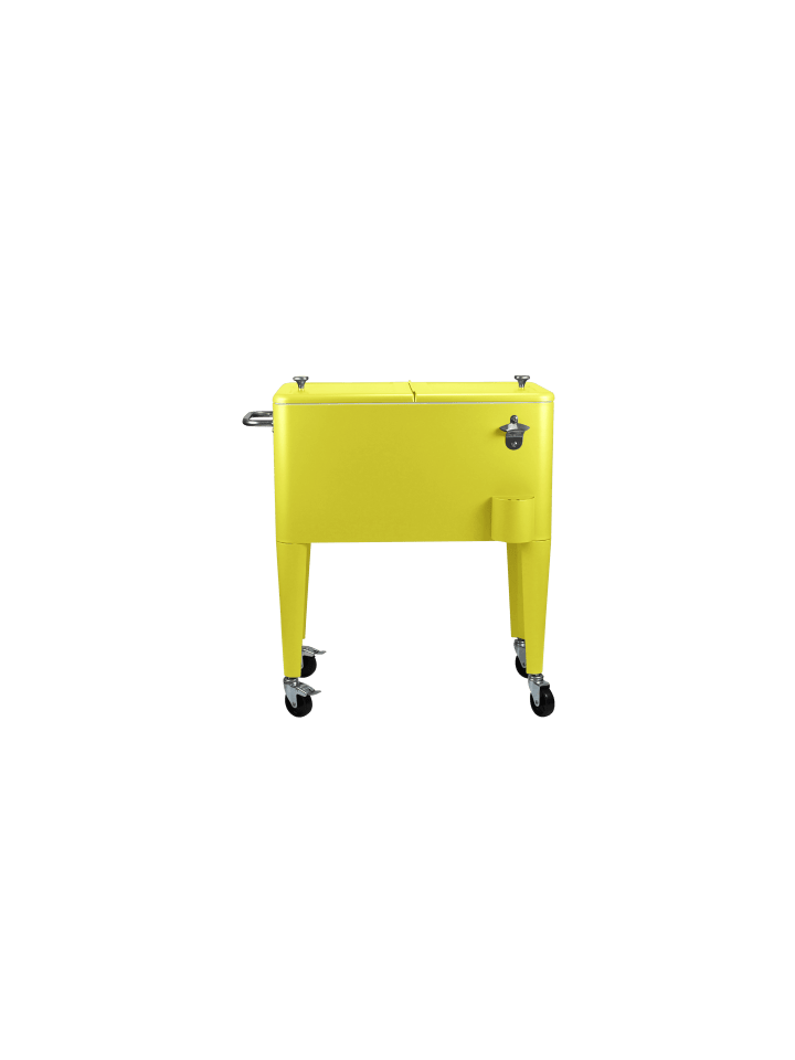 Beachtrekker Kailua Cooler - Kühlbox, Kühlwagen, Getränkekühler, Gelb günstig kaufen onesize