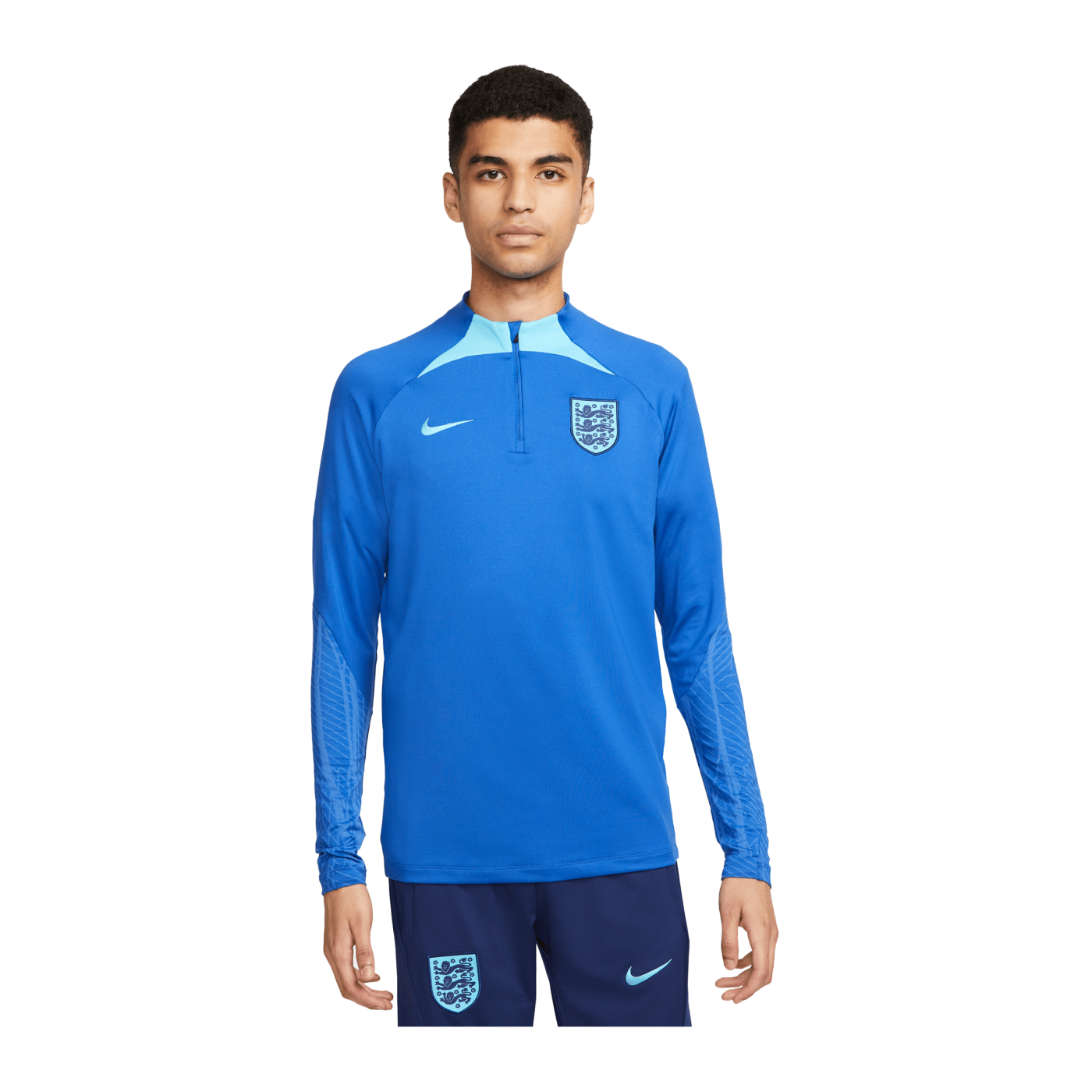 Nike England Strike Drill Top Blau F480