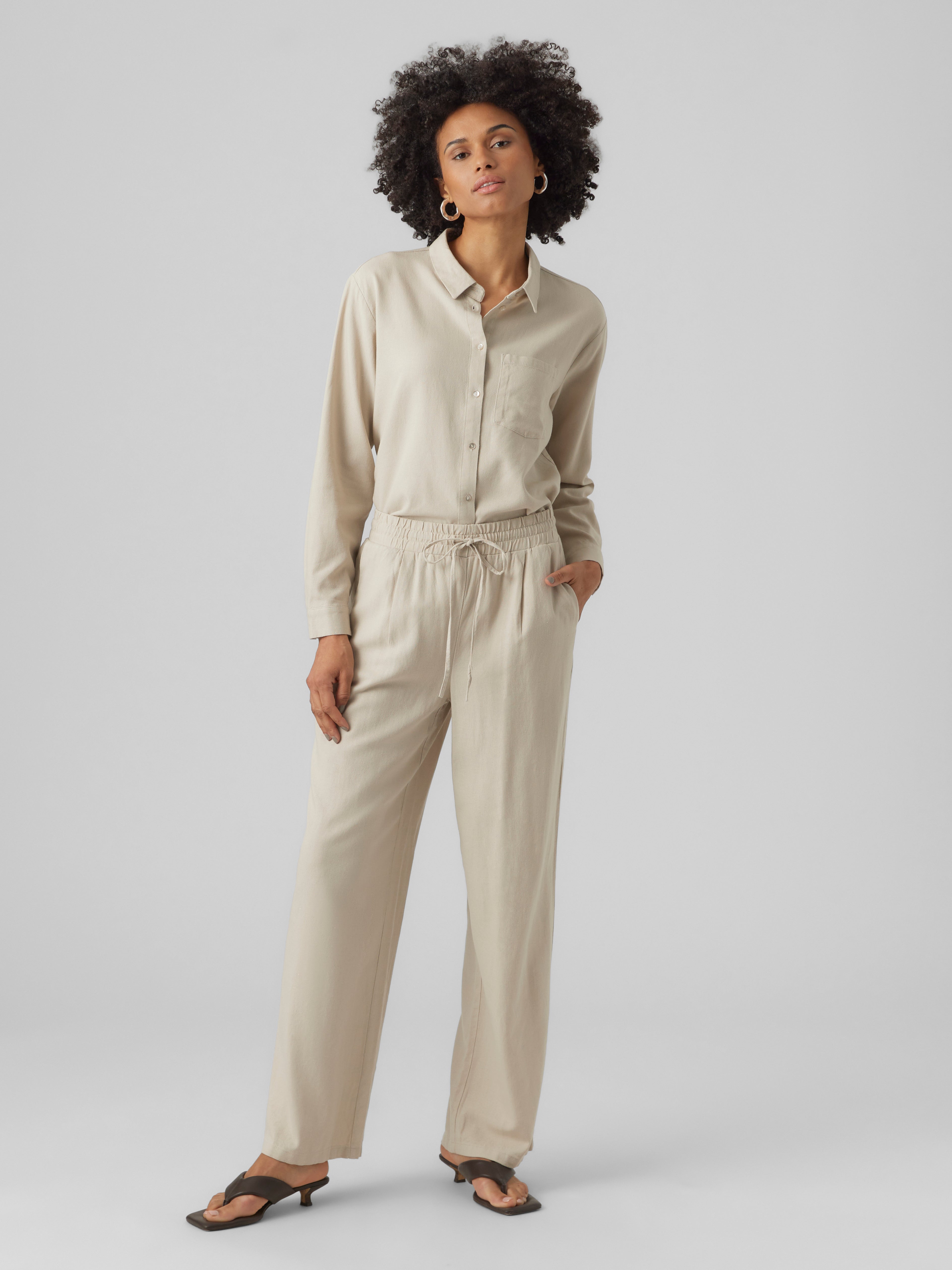 VMJESMILO Mittlere Taille Hose