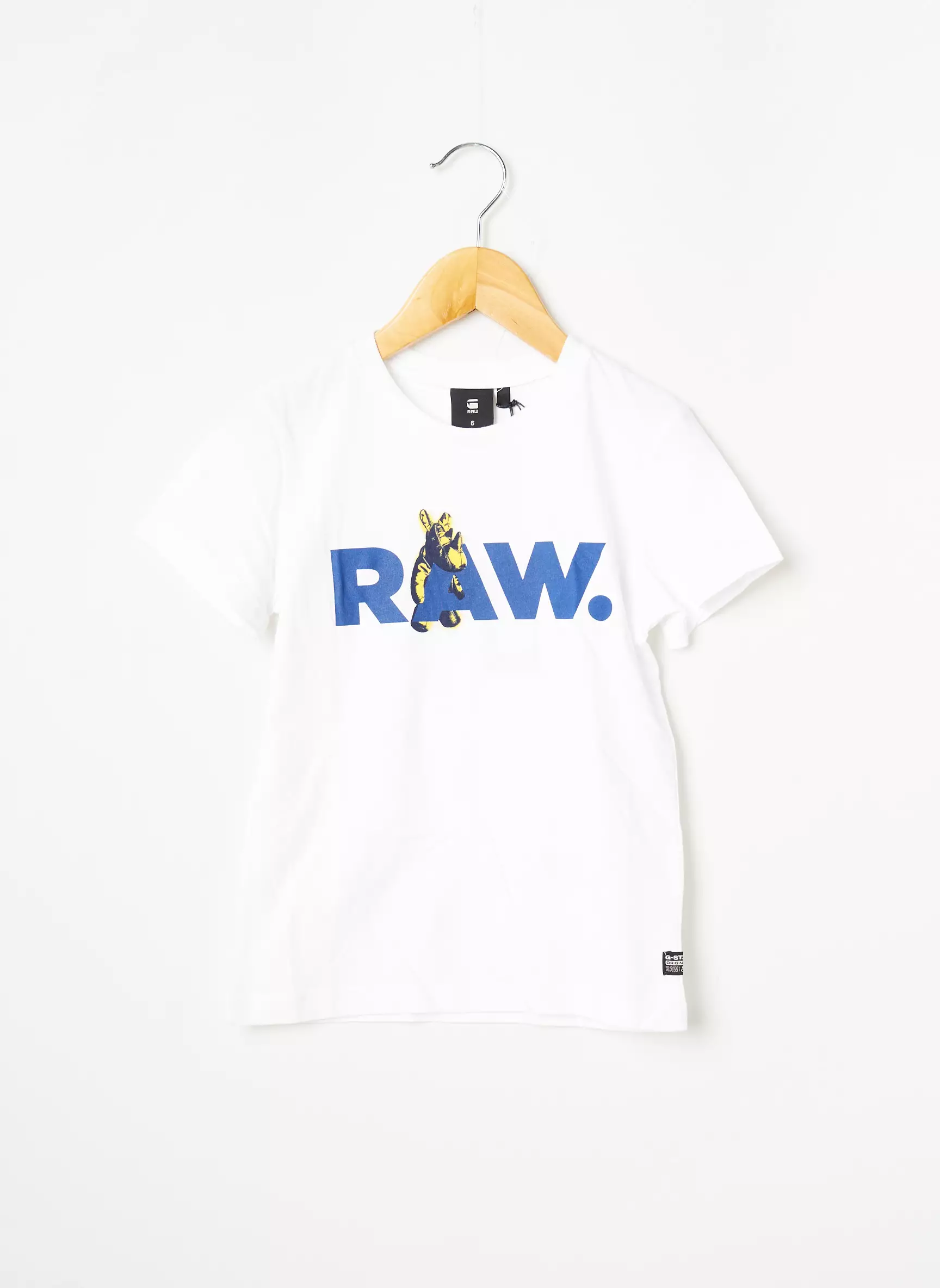 G Star Tshirts Garcon couleur blanc