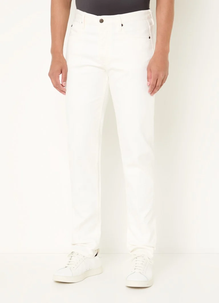 Blugi skinny Emporio Armani cu imprimeu distressed colorat