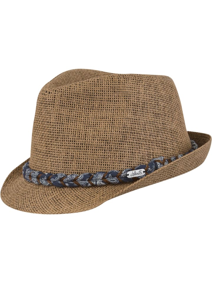 Chillouts Headwear Strohhut in braun günstig kaufen