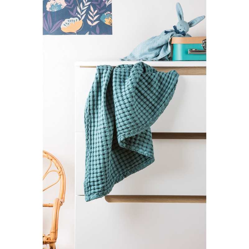 Plaid en Coton Bio Paros