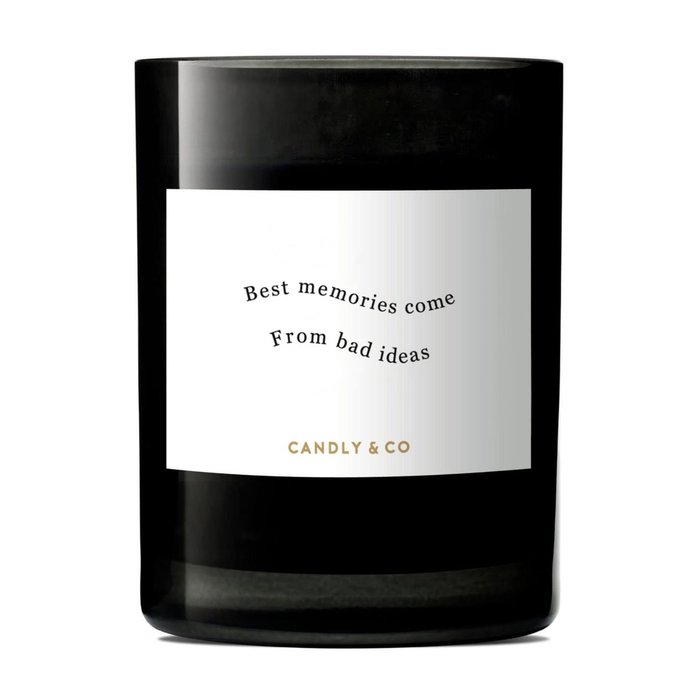candly&co Bougie No.2 “Best memories come from bad ideas” Bougie