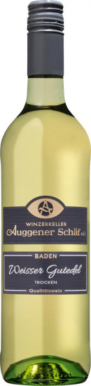 2022 Weißer Gutedel trocken - Winzerkeller Auggener Schäf