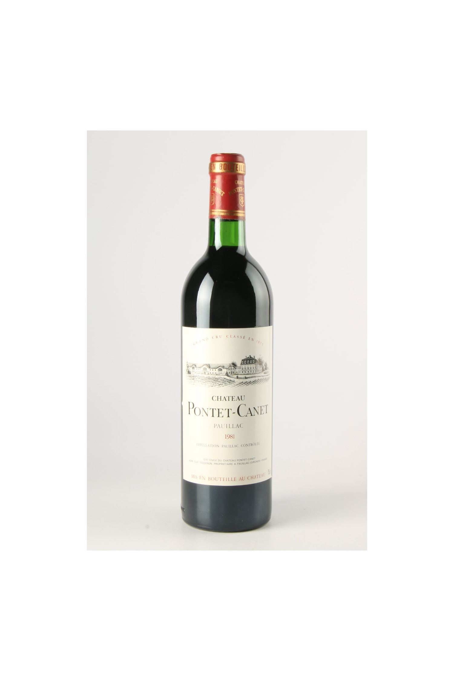 Château Pontet Canet 1981, Pauillac