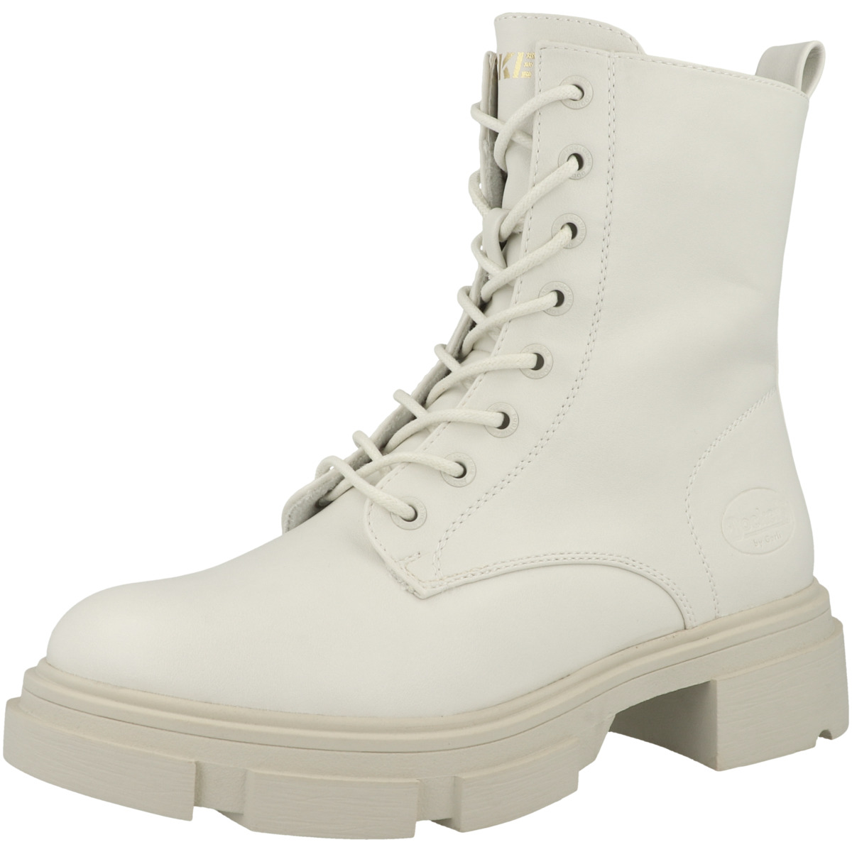 Dockers by Gerli 49DI205 Schnürboots creme