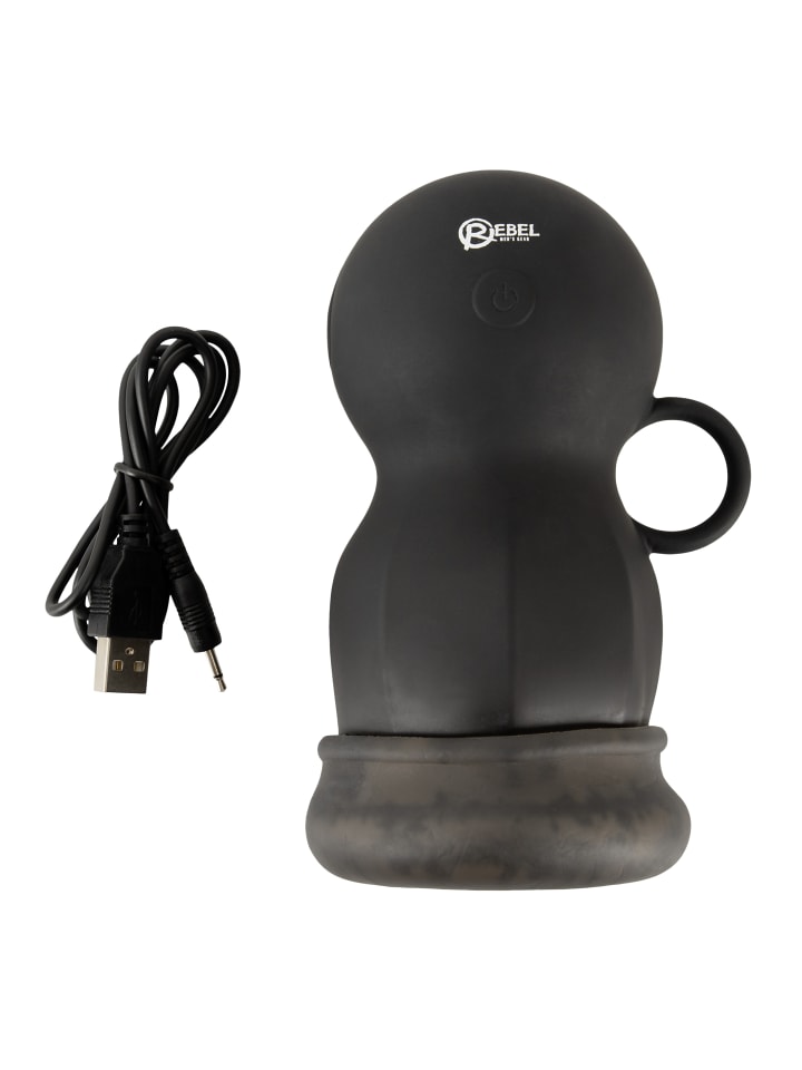 Rebel Masturbator Shaking Masturbator in schwarz günstig kaufen 14,5 cm