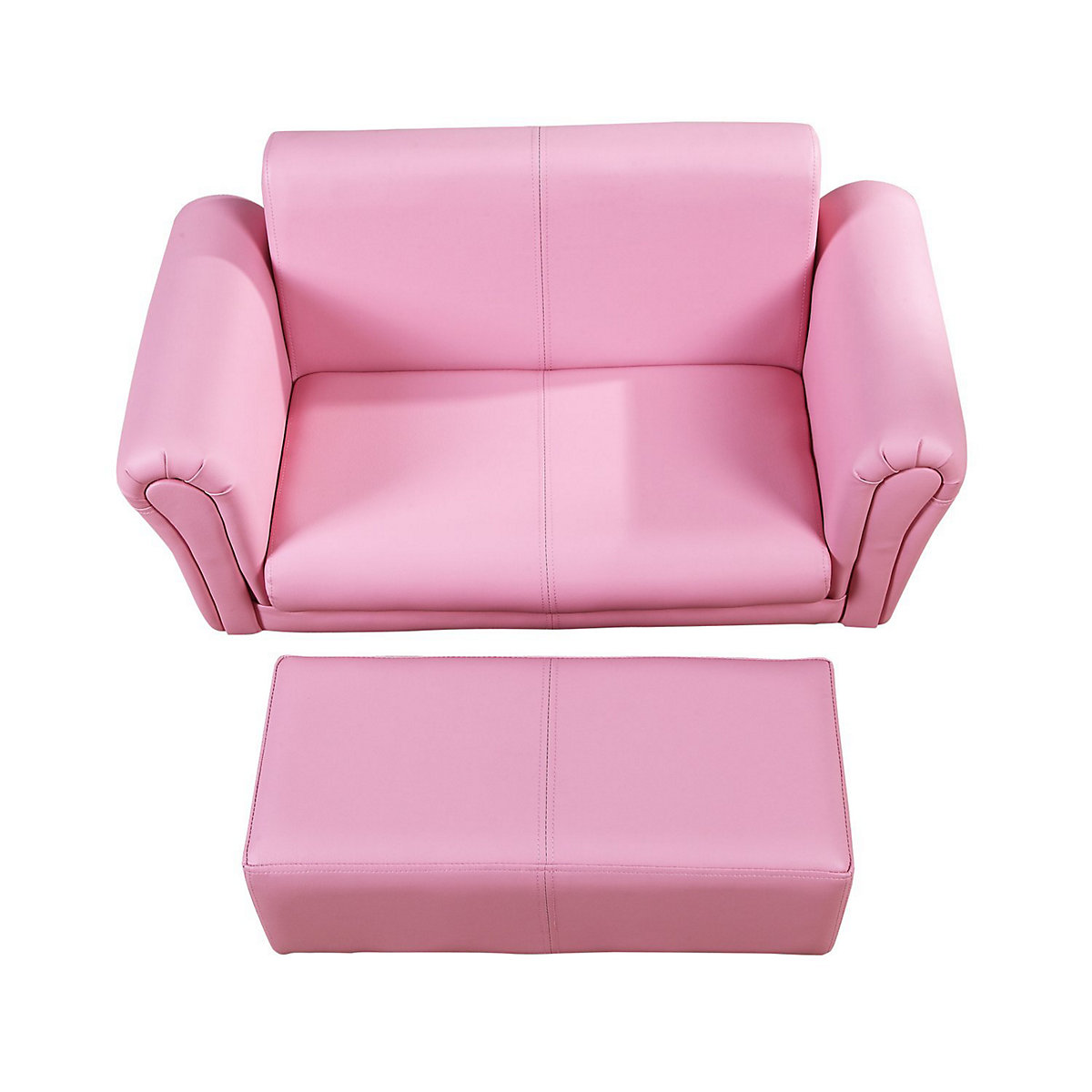Kindersofa mit Hocker
